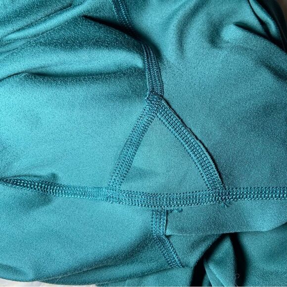 Sz Small Emerald Green Teal Girlfriend Collective Workout Leggings - Picture 2 of 11